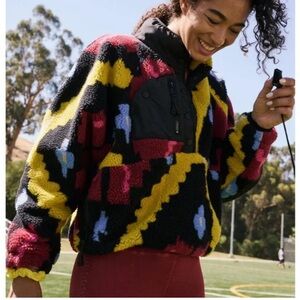 FP Movement Rocky Ridge Pullover in the "Moroccan Night Combo"